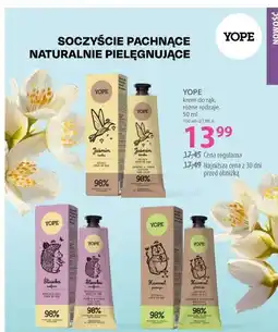 Hebe YOPE krem do rąk, różne rodzaje oferta