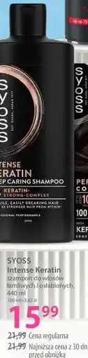 Hebe SYOSS Intense Keratin szampon do włosów oferta
