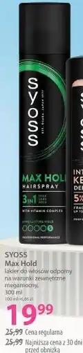 Hebe SYOSS Max Hold lakier do włosów oferta