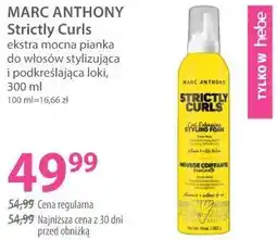 Hebe Marc Anthony Strictly Curls pianka do włosów oferta