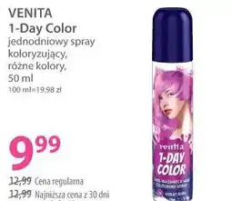 Hebe Venita 1-Day Color jednodniowy spray koloryzujący oferta
