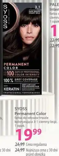 Hebe SYOSS Permanent Color farba do włosów oferta