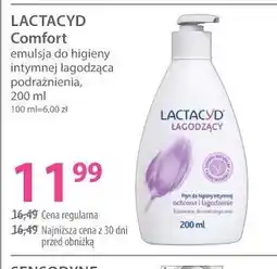 Hebe LACTACYD Comfort emulsja do higieny intymnej łagodząca podrażnienia oferta