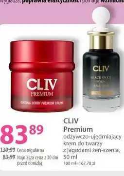 Hebe CLIV Premium odżywczo-ujędrniający krem do twarzy z jagodami żeń-szenia oferta