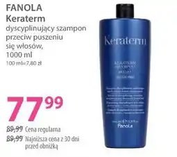 Hebe Fanola Keraterm dyscyplinujący szampon przeciw puszeniu się włosów oferta