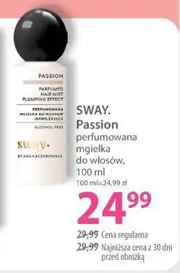 Hebe SWAY. Passion perfumowana mgiełka do włosów oferta