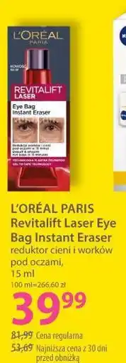 Hebe L'Oréal Paris Revitalift Laser Eye Bag Instant Eraser reduktor cieni i worków pod oczami oferta