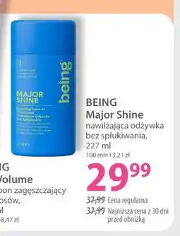 Hebe BEING Major Shine nawilżająca odżywka bez spłukiwania oferta