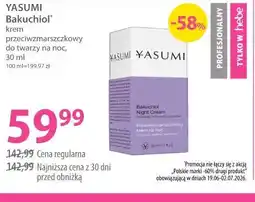 Hebe YASUMI Bakuchiol krem przeciwzmarszczkowy do twarzy na noc oferta