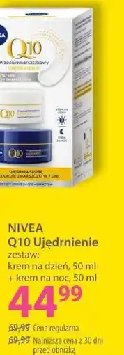 Hebe Nivea Q10 Ujędrnienie zestaw: krem na dzień + krem na noc oferta