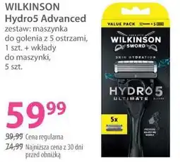 Hebe WILKINSON Hydro5 Advanced zestaw: maszynka do golenia z 5 ostrzami + wkłady do maszynki oferta