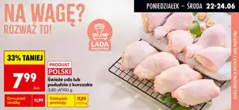 Biedronka Świeże udo lub podudzie z kurczaka oferta