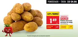 Biedronka Polskie ziemniaki wczesne na wagę oferta