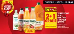 Biedronka Soki, nektary i napoje riviva oferta