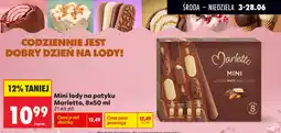 Biedronka Mini lody na patyku Marletto oferta