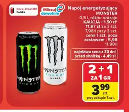 Carrefour Market Napój energetyczny Monster oferta
