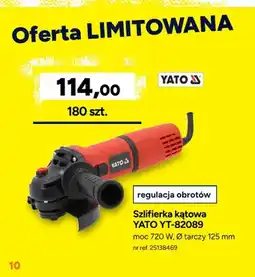 Bricoman Szlifierka kątowa Yato YT-82089 oferta