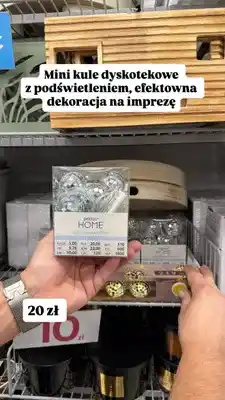 Pepco Łańcuch świetlny LED mini kule dyskotekowe Pepco Home oferta