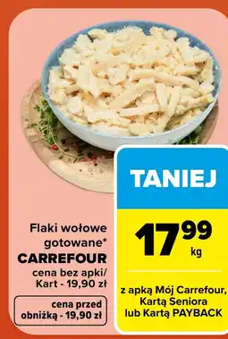 Carrefour Flaki wołowe Carrefour oferta