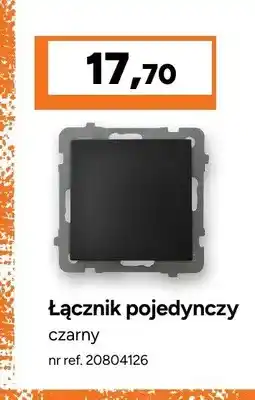 Bricoman Łącznik pojedynczy Ospel Seria AS czarny oferta