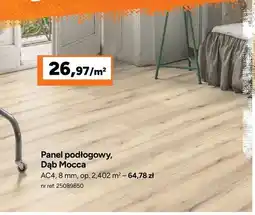 Bricoman Panel podłogowy Dąb Mocca AC4 8 mm oferta