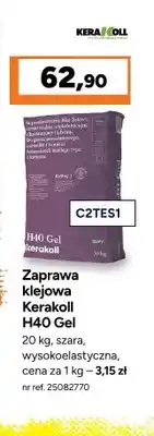 Bricoman Zaprawa klejowa Kerakoll H40 Gel szara oferta