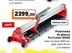 Bricoman Przecinarka do glazury Sendi Pro Cutter oferta