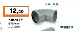 Bricoman Kolano 67° Pipelife oferta
