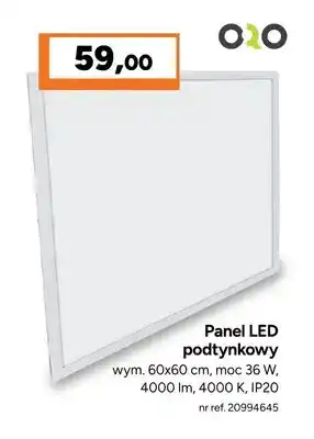 Bricoman Panel LED podtynkowy Oro oferta