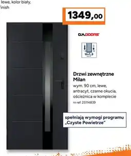 Bricoman Drzwi zewnętrzne Milan oferta