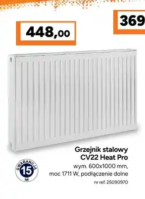 Bricoman Grzejnik stalowy CV22 Heat Pro oferta