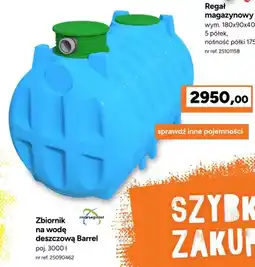 Bricoman Zbiornik na wodę deszczową Marseplast Barrel oferta