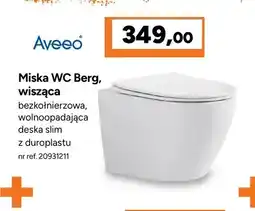 Bricoman Miska WC Berg wisząca Aveeo oferta