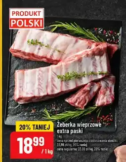 Polomarket Żeberka wieprzowe extra paski oferta