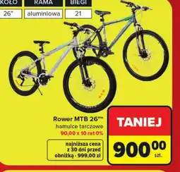 Carrefour Rower MTB oferta