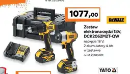 Bricoman Zestaw elektronarzędzi DeWalt DCK2062M2T-QW oferta