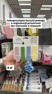 Pepco Samoprzylepne haczyki Pepco Home oferta