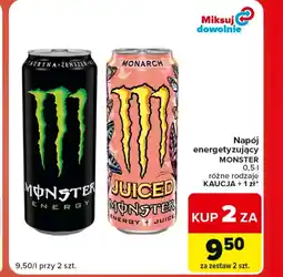Carrefour Market Napój energetyczny Monster oferta