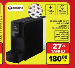 Carrefour Ekspres do kawy Mandine oferta