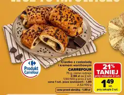 Carrefour Ciastko z czekoladą Carrefour oferta