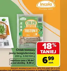 Carrefour Market Chleb tostowy Incola oferta