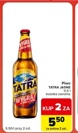 Carrefour Market Piwo Tatra oferta