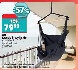 Biedronka Krzesło brazylijskie Jumi oferta