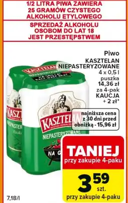 Carrefour Express Piwo Kasztelan oferta