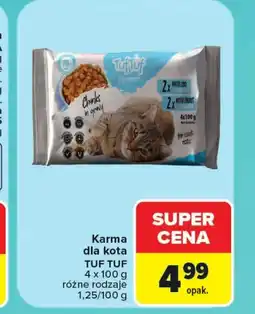 Carrefour Market Karma dla kota TufTuf oferta