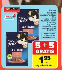 Carrefour Market Karma dla kota Felix oferta