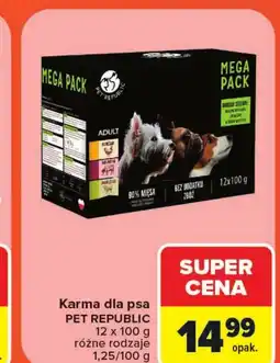 Carrefour Market Karma dla psa Pet Republic oferta