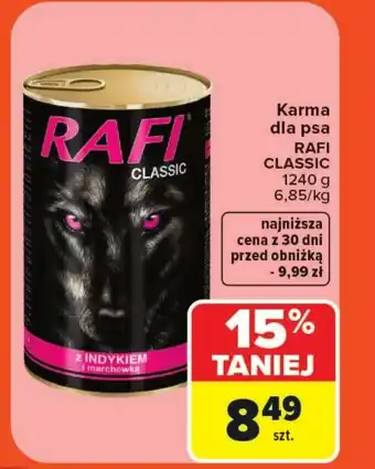 Carrefour Karma dla psa Rafi oferta