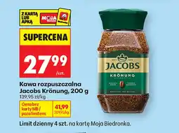 Biedronka Kawa rozpuszczalna Jacobs oferta