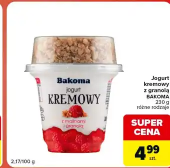 Carrefour Market Jogurt Bakoma oferta